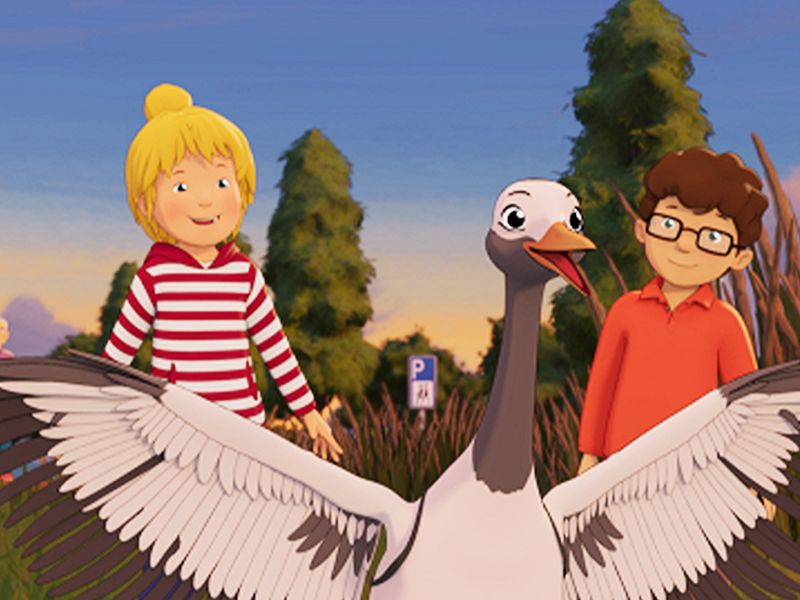 Conni: Tajemství jeřába